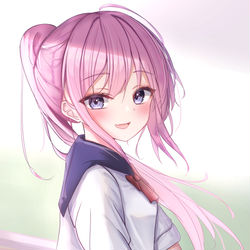 This is a pixiv picture whose title is 式守さん.