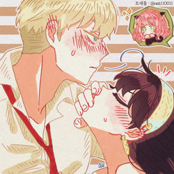 This is a pixiv picture whose title is 💋✏️.
