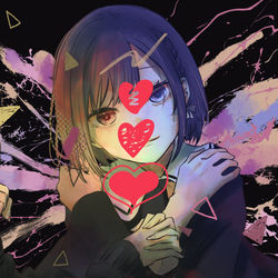 This is a pixiv picture whose title is キメラ.