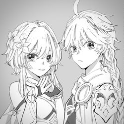 This is a pixiv picture whose title is 原神①.