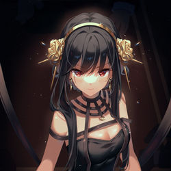 This is a pixiv picture whose title is Yor Forger.