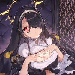 This is a pixiv picture whose title is 告解~.