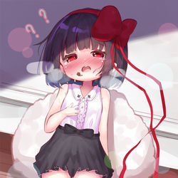 This is a pixiv picture whose title is 酔い琉奈ちゃん.