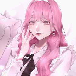 This is a pixiv picture whose title is Pastel pink.