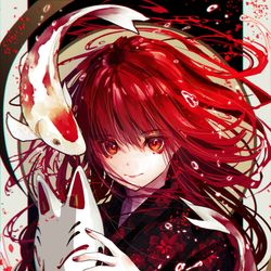 This is a pixiv picture whose title is 和朱 -Wild Red-.