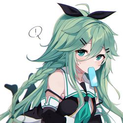 This is a pixiv picture whose title is 暑がり山風.