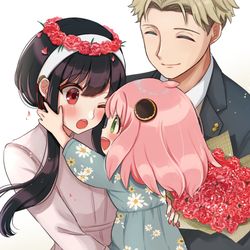 This is a pixiv picture whose title is ははの日！.