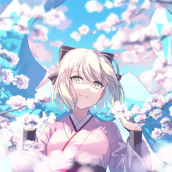 This is a pixiv picture whose title is 🌸🌸🌸.