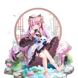 This is a pixiv picture whose title is 更新~小喵咕.