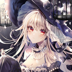 This is a pixiv picture whose title is 闇の魔法使い.