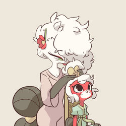 This is a pixiv picture whose title is Mommy Day 2022.
