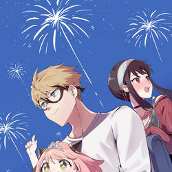 This is a pixiv picture whose title is SPY×FAMILY.