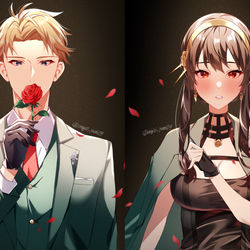 This is a pixiv picture whose title is ロイヨル.