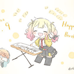 This is a pixiv picture whose title is 咲希ﾁｬﾝハピバ！！！！！.
