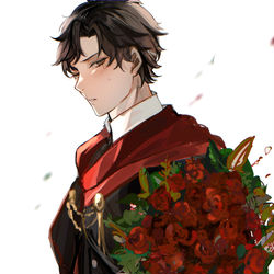This is a pixiv picture whose title is 🌹✨.