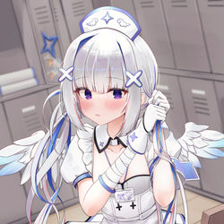This is a pixiv picture whose title is 天音かなた.