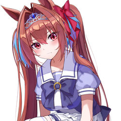 This is a pixiv picture whose title is ダイワスカーレット.