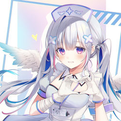 This is a pixiv picture whose title is 天音かなた.