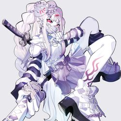 This is a pixiv picture whose title is OBORO.