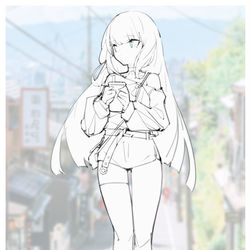This is a pixiv picture whose title is 無題.