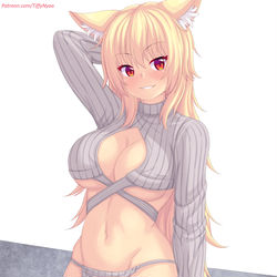 This is a pixiv picture whose title is Tiffy sexy sweater~~.