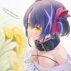 This is a pixiv picture whose title is お誕生日おめでとう～くろいけもみみちゃん～.