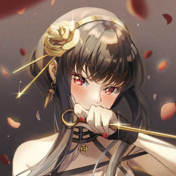 This is a pixiv picture whose title is いばら姫.