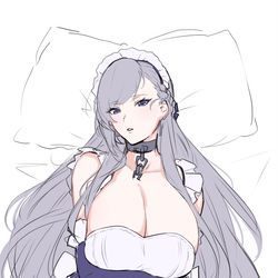 This is a pixiv picture whose title is メイドの日なのでベルファストの日.
