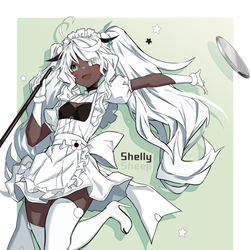 This is a pixiv picture whose title is メイドシェリーちゃん.