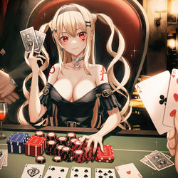 This is a pixiv picture whose title is カジノ.