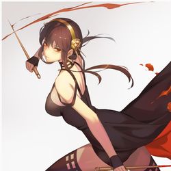 This is a pixiv picture whose title is いばら姫.