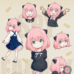 This is a pixiv picture whose title is アーニャかわいい.
