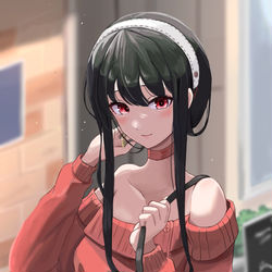 This is a pixiv picture whose title is 私服ヨルさん.