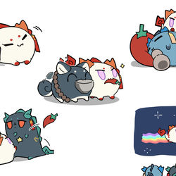 This is a pixiv picture whose title is 方舟log6.