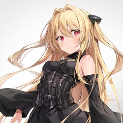 This is a pixiv picture whose title is 金色の闇.