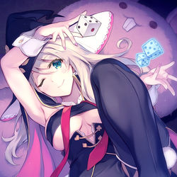 This is a pixiv picture whose title is 同人ゲーム制作中！.