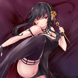 This is a pixiv picture whose title is いばら姫.