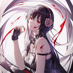 This is a pixiv picture whose title is いばら姫.