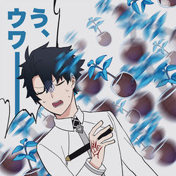 This is a pixiv picture whose title is 青銅の苗木.