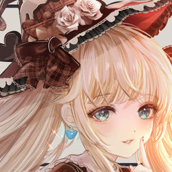 This is a pixiv picture whose title is おしゃれ魔女帽子コーデ集(顔アップ版まとめ).