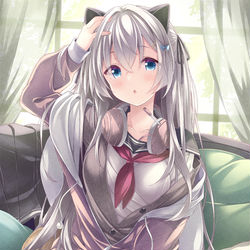 This is a pixiv picture whose title is おへやでくつろぐ。.