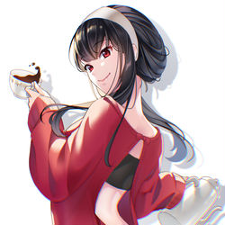 This is a pixiv picture whose title is ヨルさんきゃわわ.