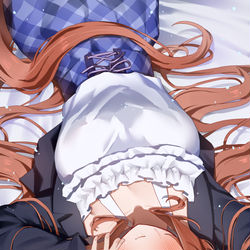 This is a pixiv picture whose title is 寝そべりダスカ.