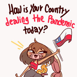 This is a pixiv picture whose title is How is your country nowadays?.