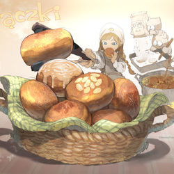 This is a pixiv picture whose title is ポンチュキ….