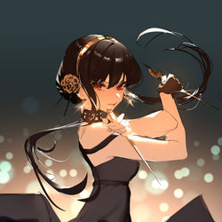 This is a pixiv picture whose title is 约尔.
