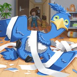 This is a pixiv picture whose title is お留守番がんばったウッウ.