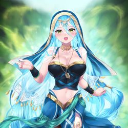 This is a pixiv picture whose title is アクア.