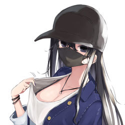 This is a pixiv picture whose title is あつい女の子.