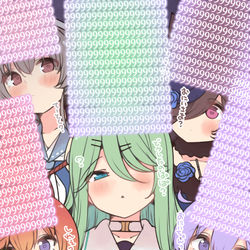 This is a pixiv picture whose title is 好感度が見えるようになった提督.